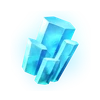 diamond vortex blue crystal