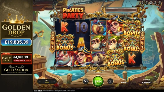 Pirates Party (NetEnt) 1