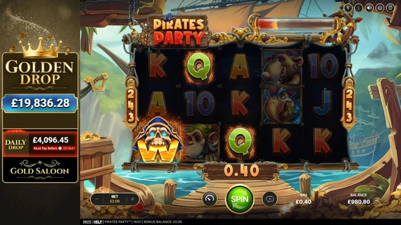 Pirates Party (NetEnt) 2