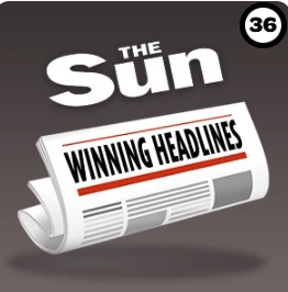 The Sun Winning Headlines