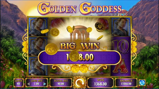 golden goddess big win