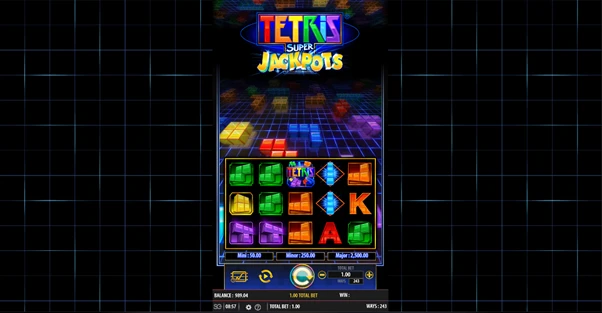 tetris super jackpots bonus symbol