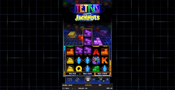 tetris super jackpots tetrimino