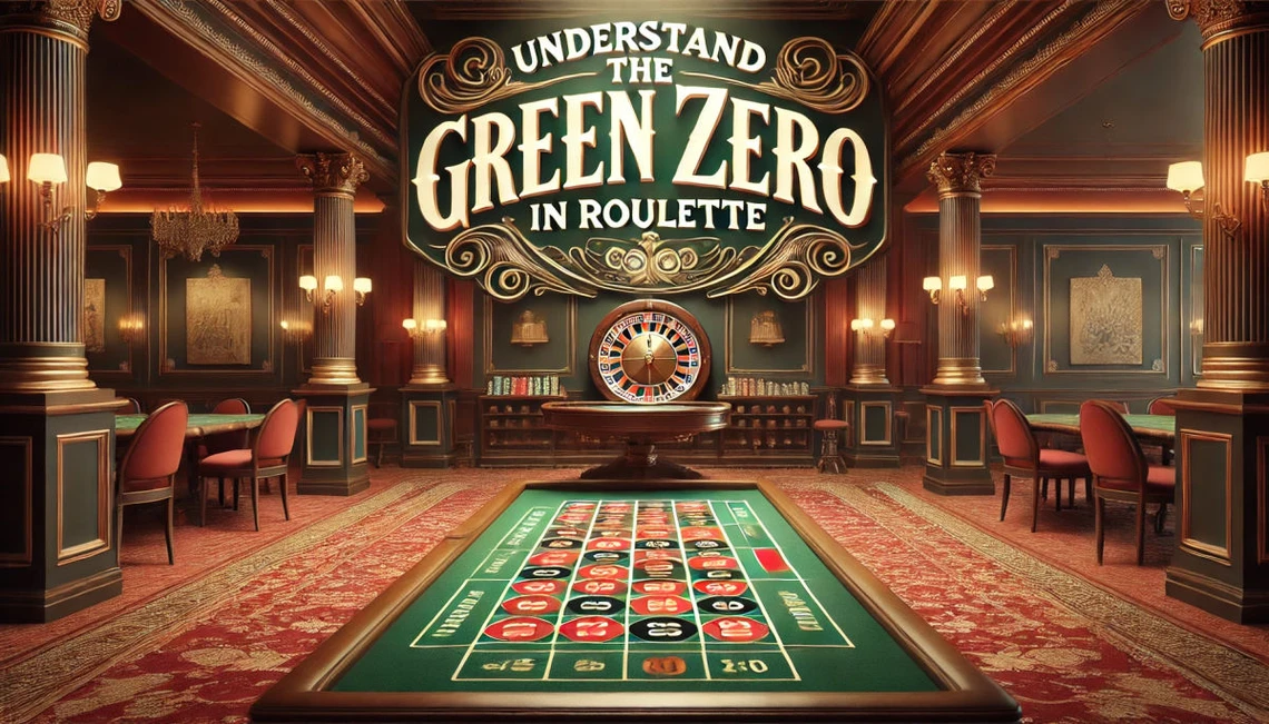 Understand green zero in roulette