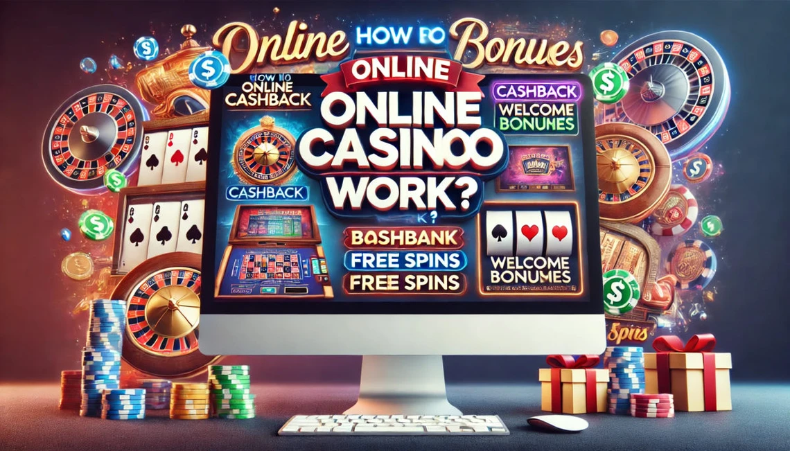 How do online casino bonus work?