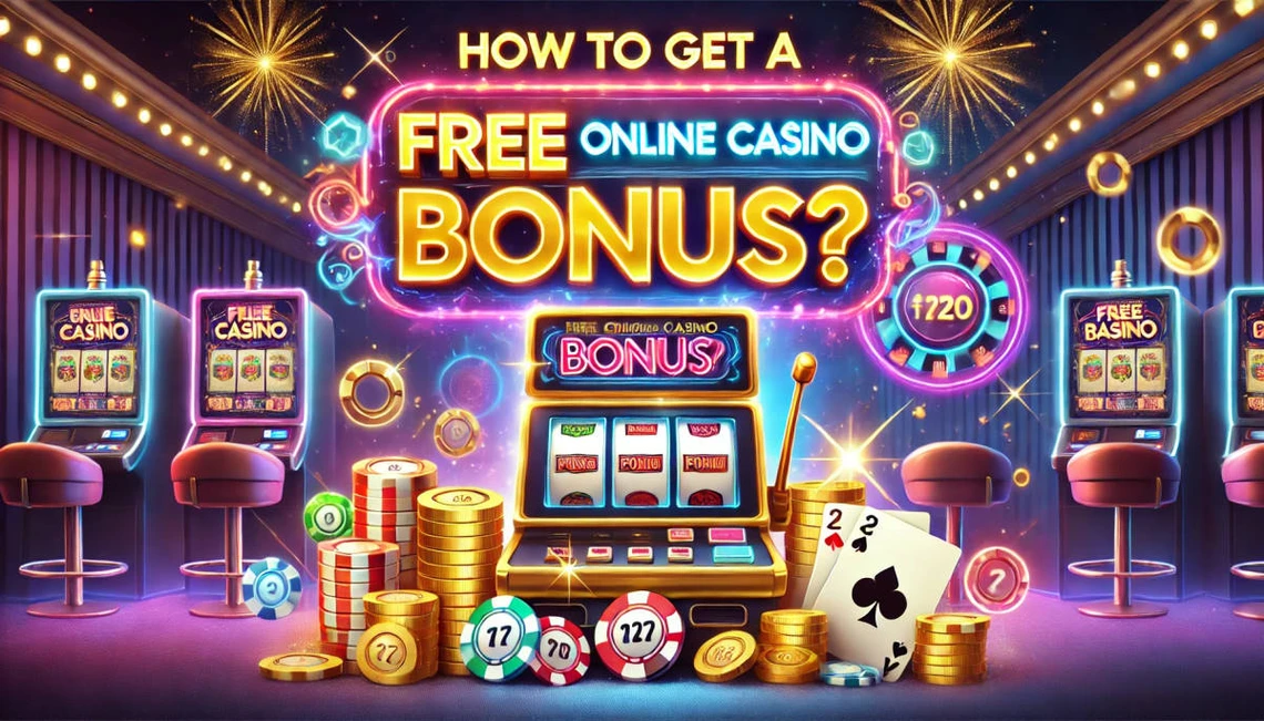 How to get a free online casino bonus?