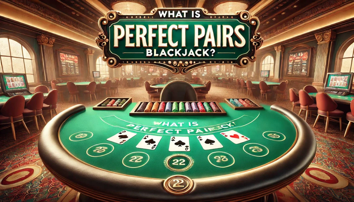 What is perfect pairs blackjack?