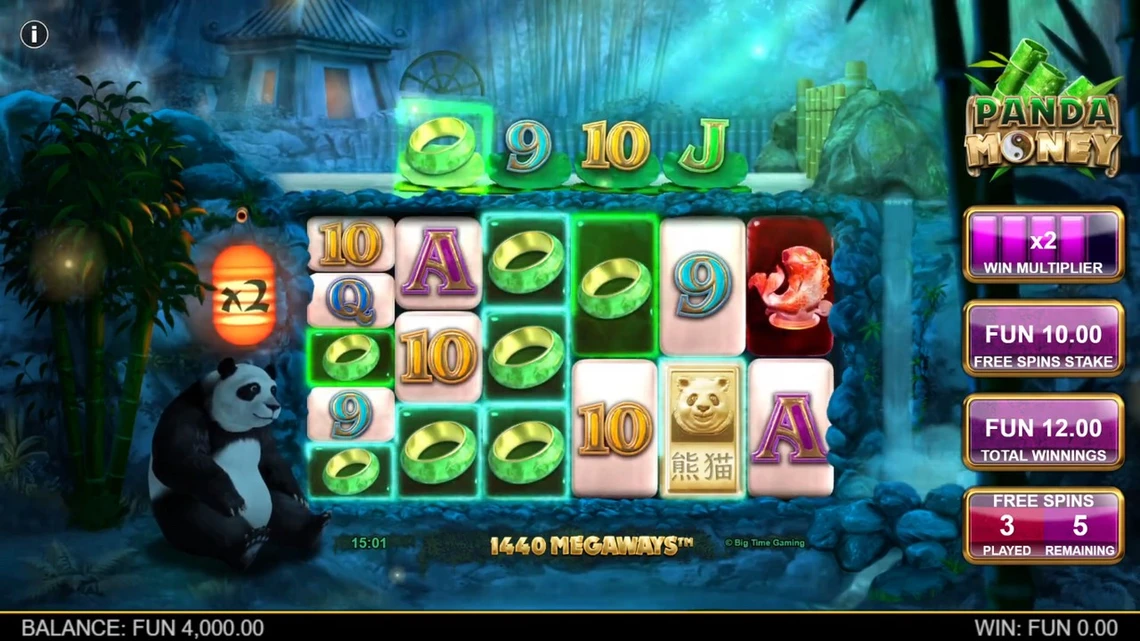 Panda Money (Big Time Gaming) 1