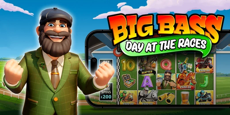 big bass day at the races logo