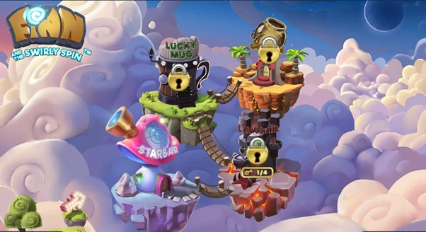 finn and the swirly spin free spins unlocked