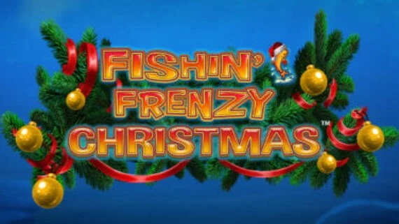 fishin frenzy christmas logo