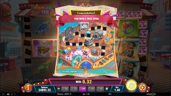 love is in the fair free spins unlocked
