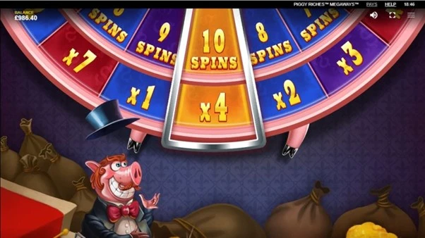 piggy riches megaways free spins unlocked