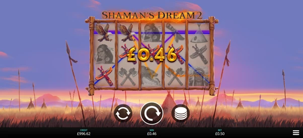 shaman's dream 2 base win