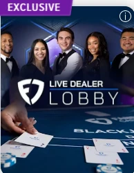 Exclusive FanDuel Live Dealer Lobby