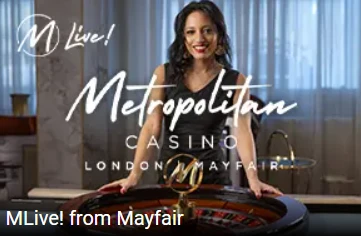 Metropolitan Casino Mayfair London Live