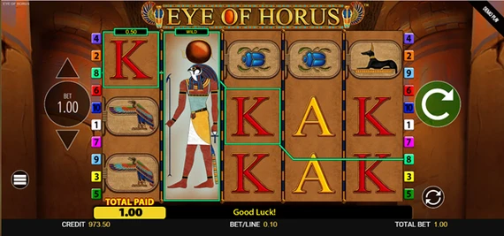 eye of horus base win