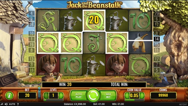 jack and the beanstalk winning combination
