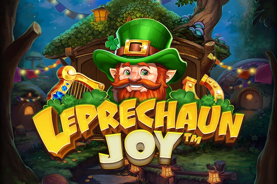 leprechaun joy slot logo