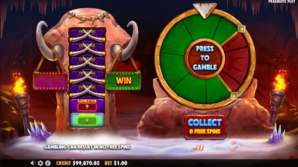 mammoth gold megaways free spin gamble