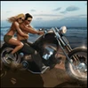 playboy motorbike couple