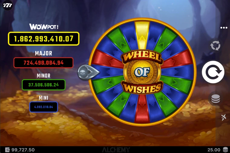Wheel of Wishes WowPot - Jackpot Bonus Unlocked