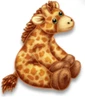 fluffy too giraffe