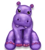 fluffy too hippo