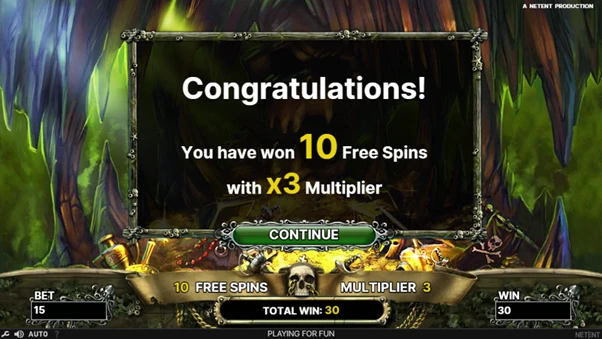 ghost pirates free spins unlocked