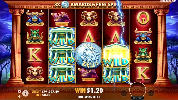 hercules son of zeus free spins