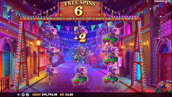 hot fiesta free spin selection