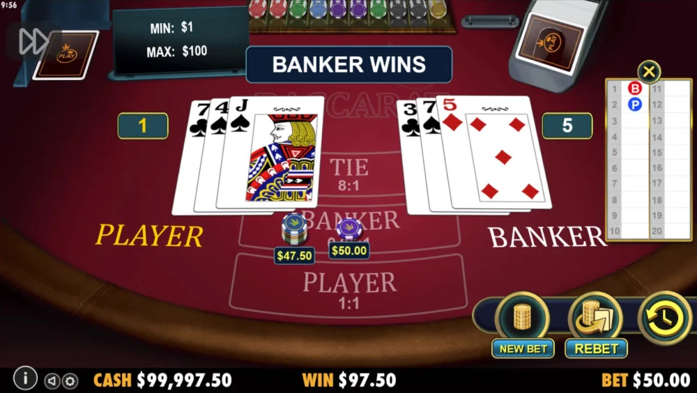 Online Baccarat by Pragmatic Play