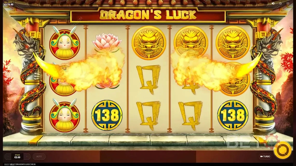 Dragon's Luck Wins