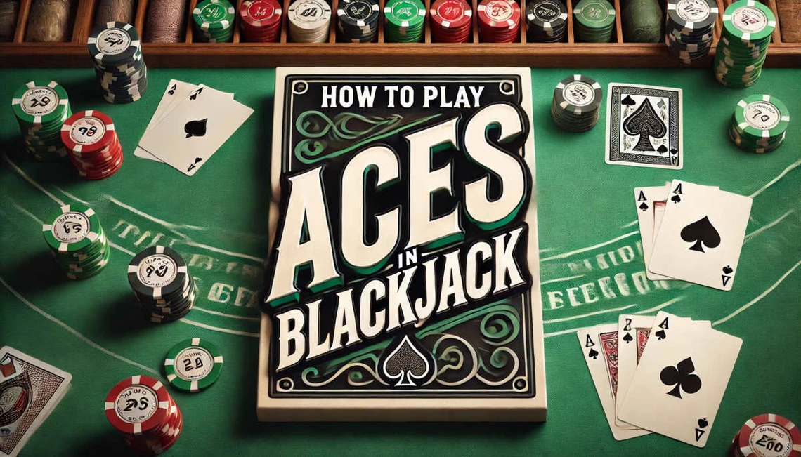 Play aces in Blackjack