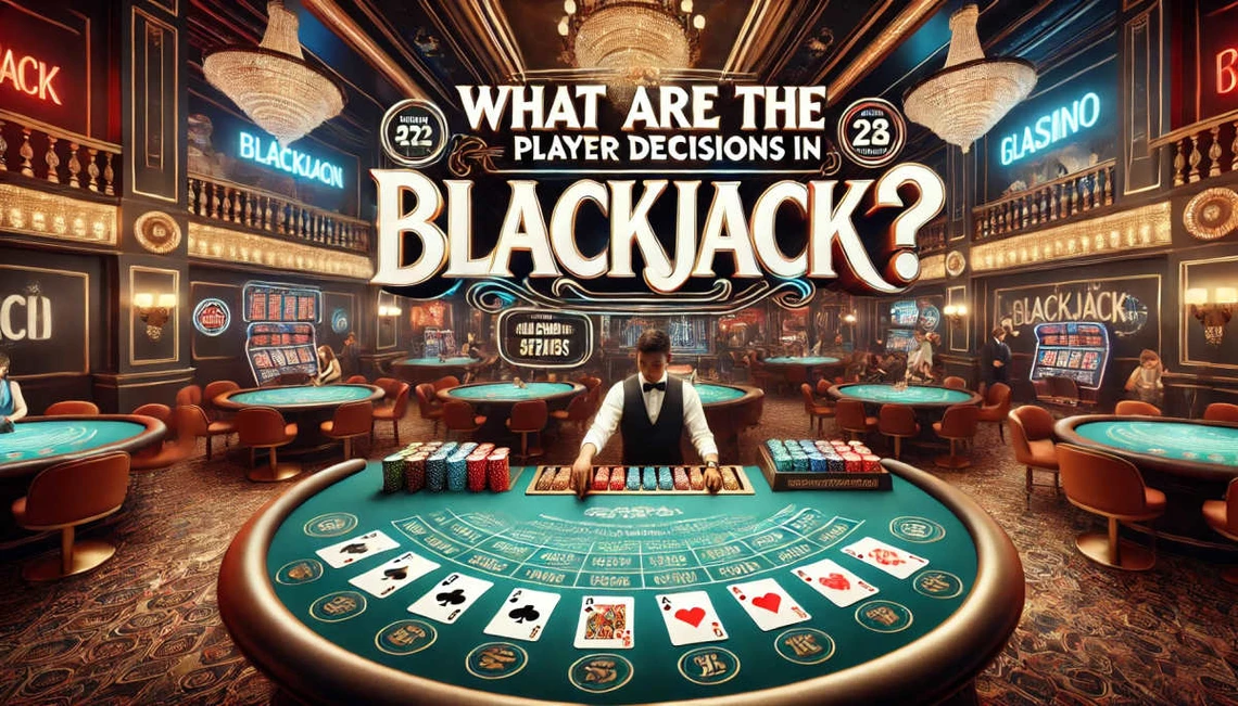 Player decisions in Blackjack