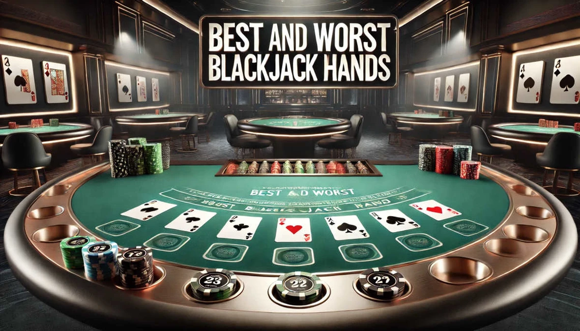 Best and worst Blackjack hands