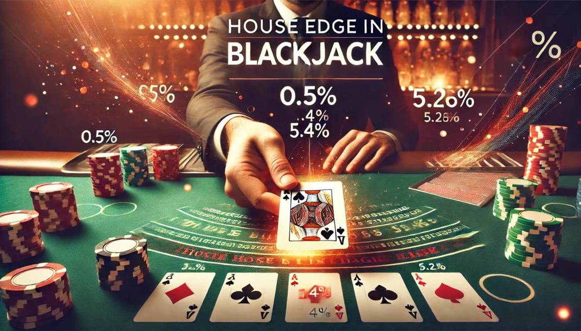 House edge in Blackjack