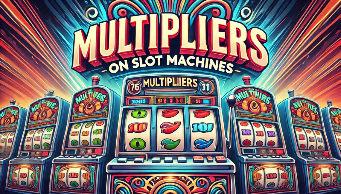 Multipliers on slot machines