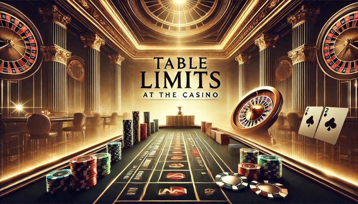 Table limits at casino