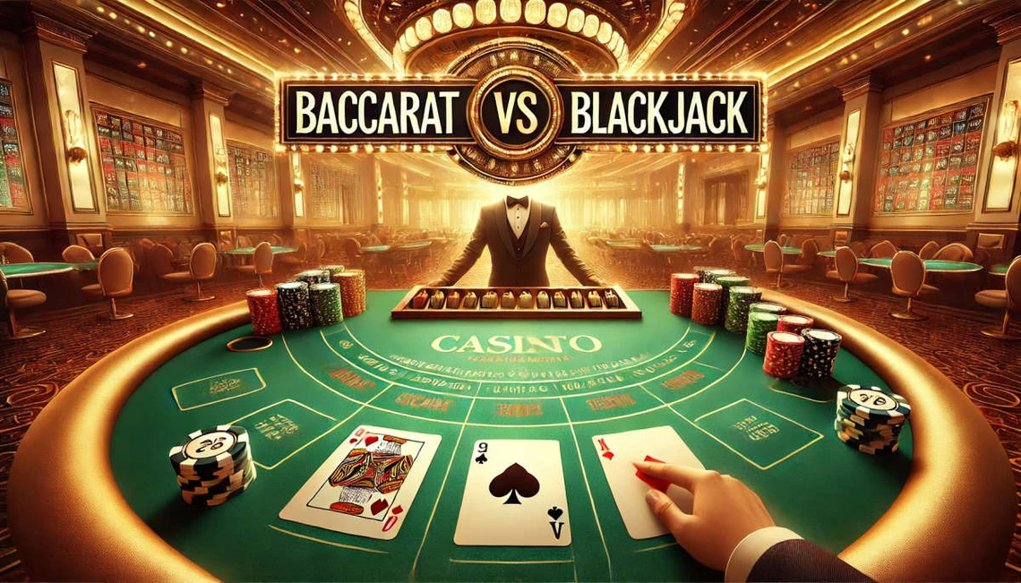 Baccarat vs Blackjack