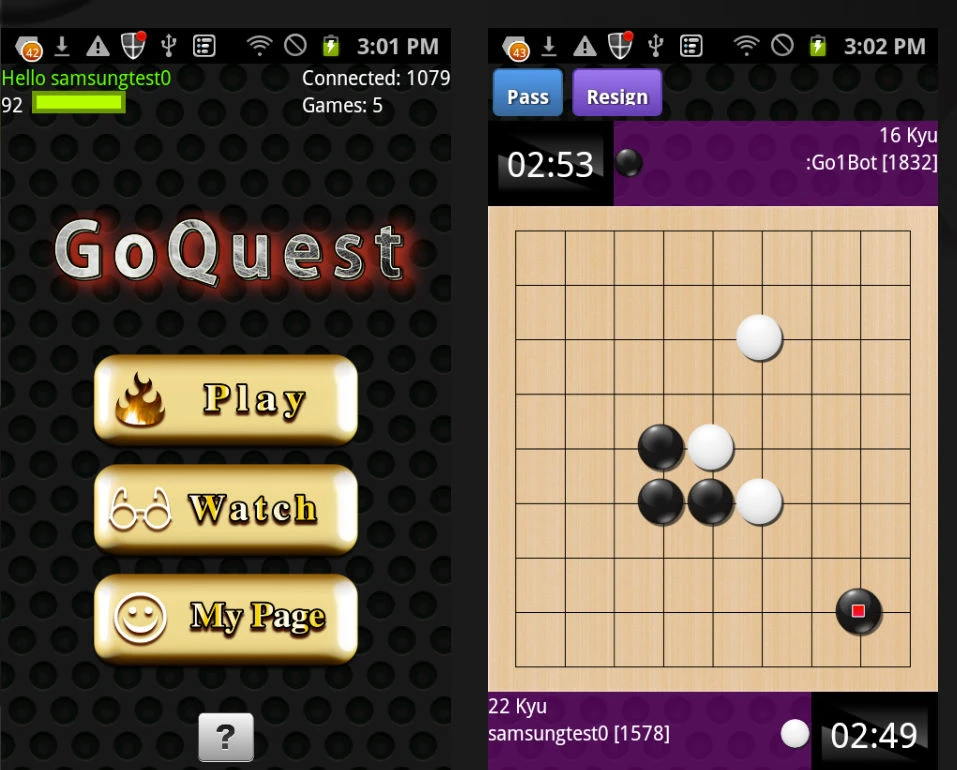 Go quest