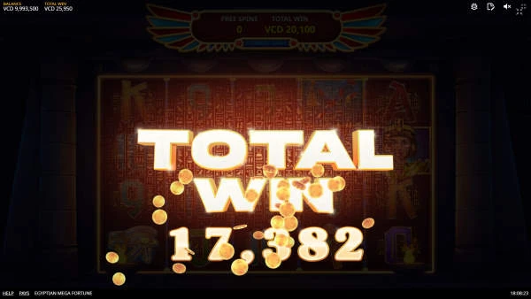 Egyptian mega fortune bonus free-spins