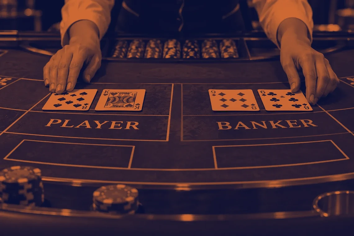 Baccarat banker player cards