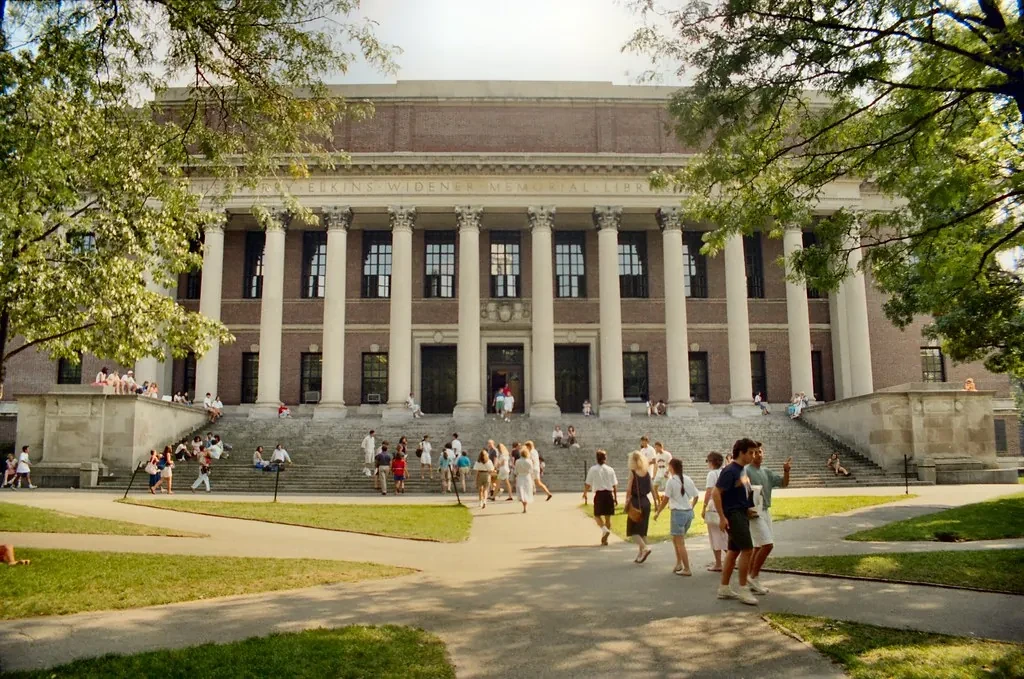Widener Library at Harvard University
