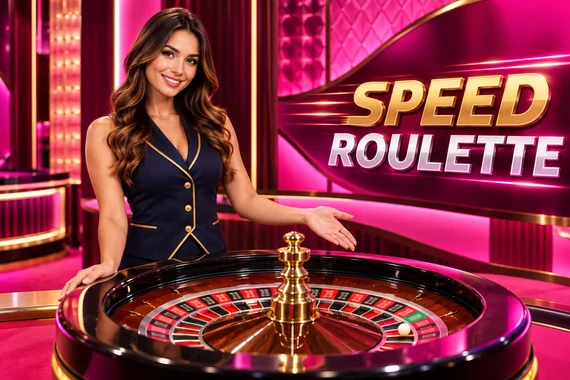 Speed roulette dealer pink