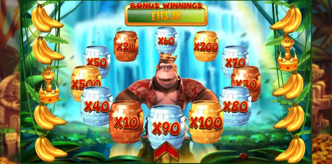 King Kong Cash Big Monkey Bonus